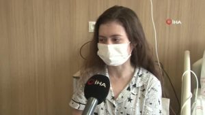 19 yaşındaki Emine Mutlu, 11 yıldır bağımlı olduğu oksijen cihazından, 'organ bağışı' ile kurtuldu