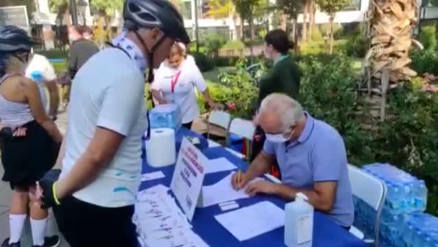 Organ bağışına bisikletli destek